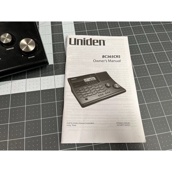 Uniden BC365CRS 500 Channel Base Station Alarm Clock Radio Scanner Bearcat - Picture 5 of 8